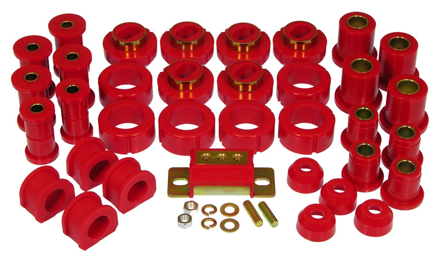 PROTHANE 7-2011 Complete Suspension Bushing Kit - Improve Ride Comfort & Reduce Vibration for Cars, Trucks & SUVs | Perfect for Off-Roading & Daily Driving