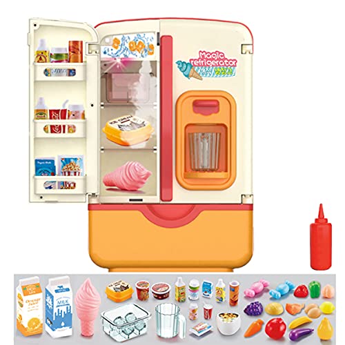 Red Spray Refrigerator