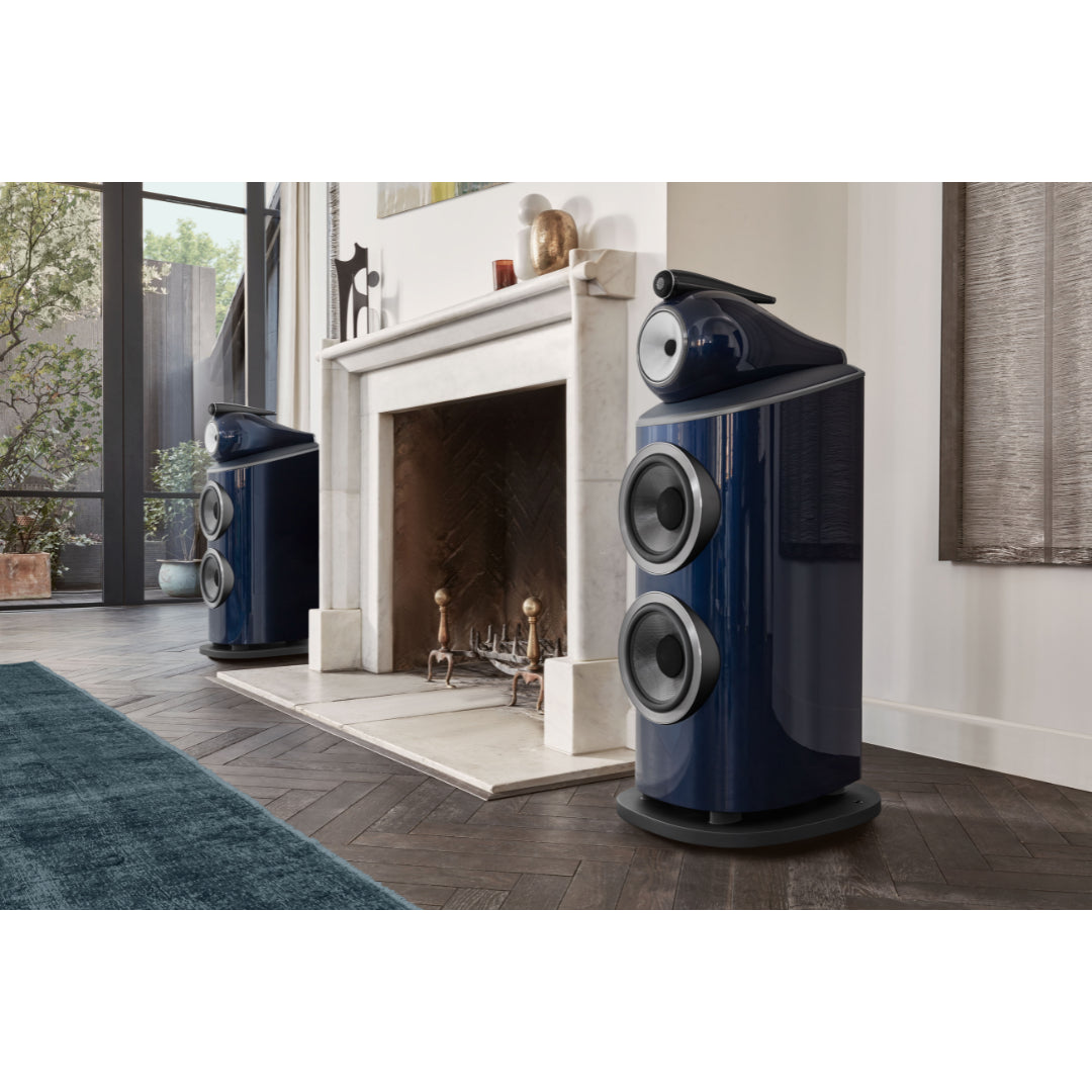 Bowers & Wilkins 801 D4 Signature High-End Floorstanding Speakers - Premium Audiophile Sound for Home Theater & Music Listening