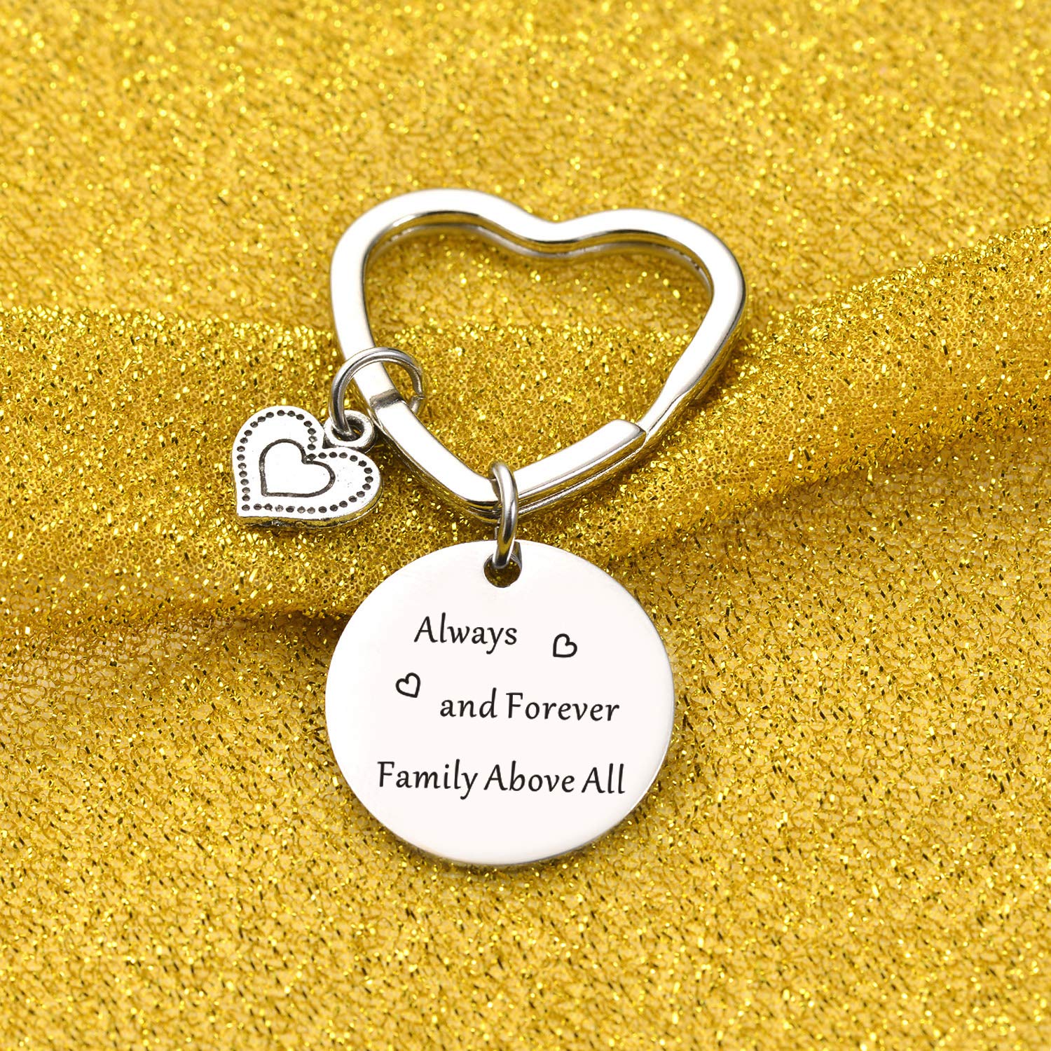 7RVZM TV Show Inspired Family Keychain Jewelry - Original Gift for Sister, Daughter & Loved Ones - Perfect for Birthdays, Anniversaries & Special Occasions