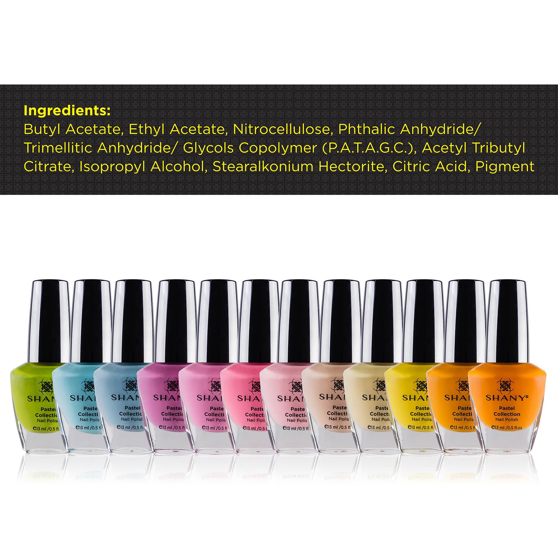 12 Colors Long Lasting Nail Polish Set - Non-Toxic Quick Dry Nail Lacquer Kit for Women, Perfect for Manicures, Pedicures & Nail Art Designs at Home or Salon