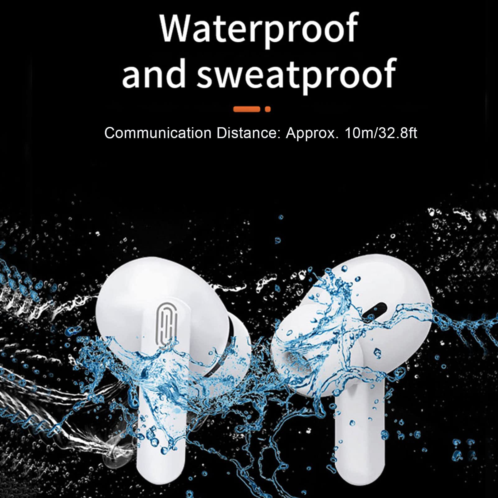 Bluetooth 5.1 Language Translator Earbuds - Instant 84 Language Translation Device for Travel & Business (White) | Wireless Interpreter Earbuds for International Meetings & Vacations