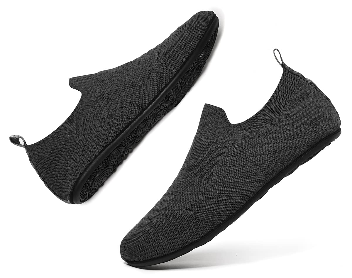 SLEVEL Lightweight Non-Slip House Slippers for Women & Men - Comfortable Indoor Home Yoga Shoes for Relaxation, Spa, and Lounge Wear