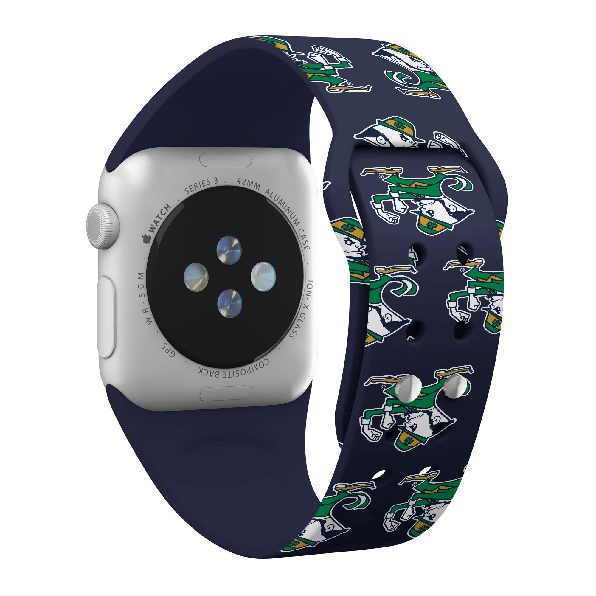 Notre Dame Fighting Irish HD Affinity Bands - Compatible with Apple Watch & AirPods Pro - Perfect for Game Day & School Spirit Accessories