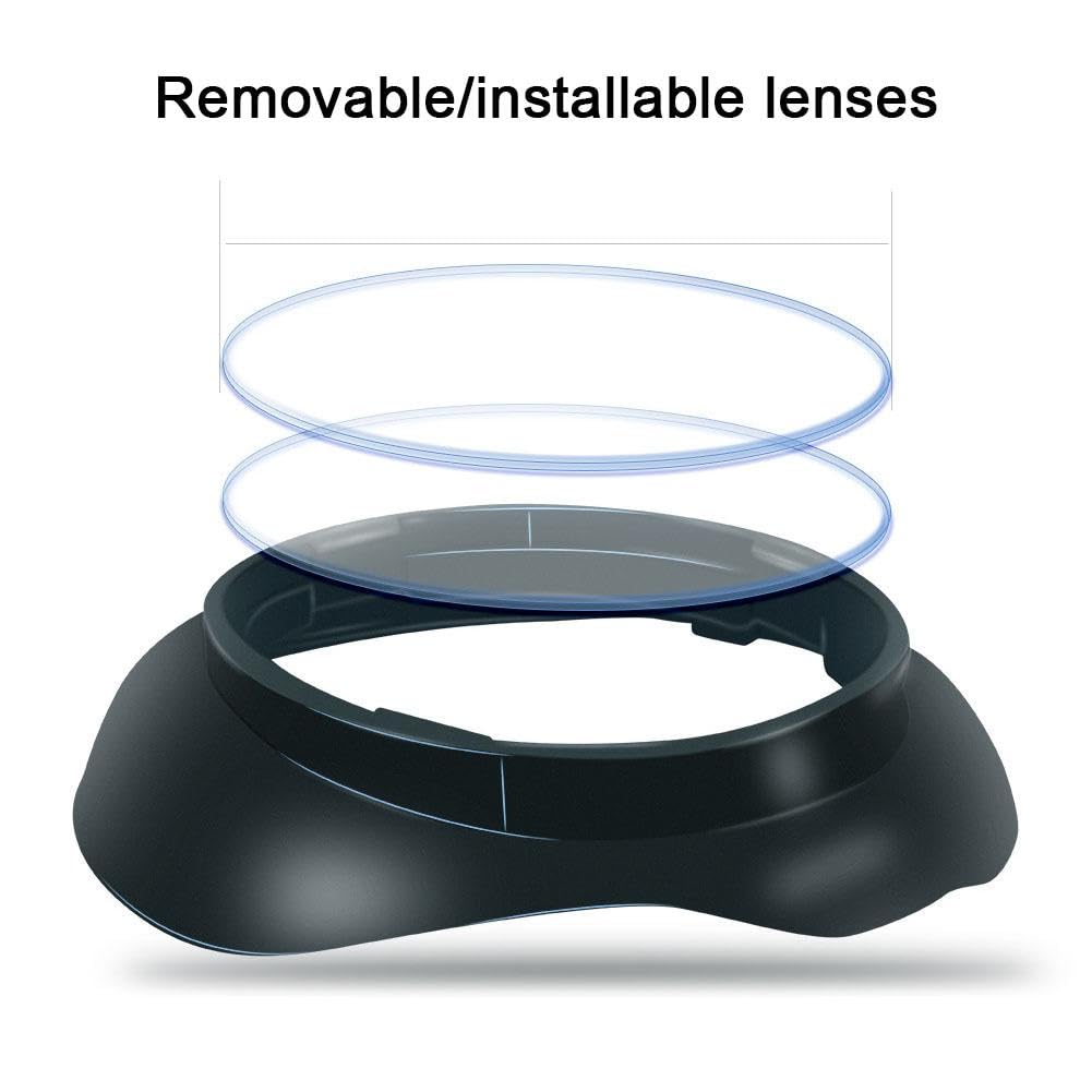 Anti-Scratch Lens Frame for Meta Quest 3 VR Headset - Protective Eyewear Spacer & Scratch Guard for Meta Quest 3 VR Glasses | Perfect for Gaming, VR Experiences & Lens Protection