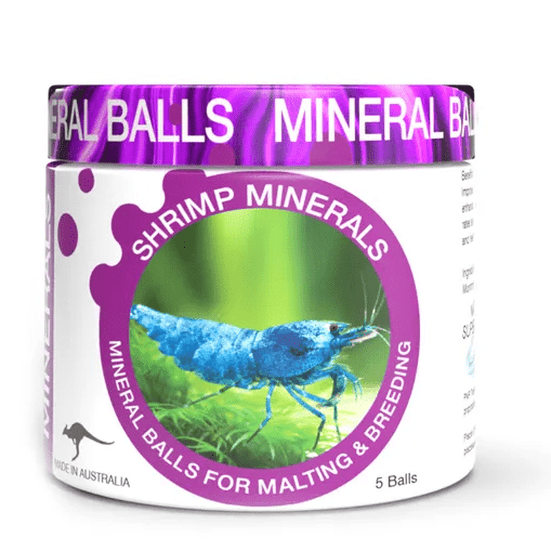 Aqua Natural Shrimp Mineral Ball 5 Pack - Essential Minerals for Healthy Shrimp Growth - Perfect for Freshwater Aquariums and Shrimp Tanks
