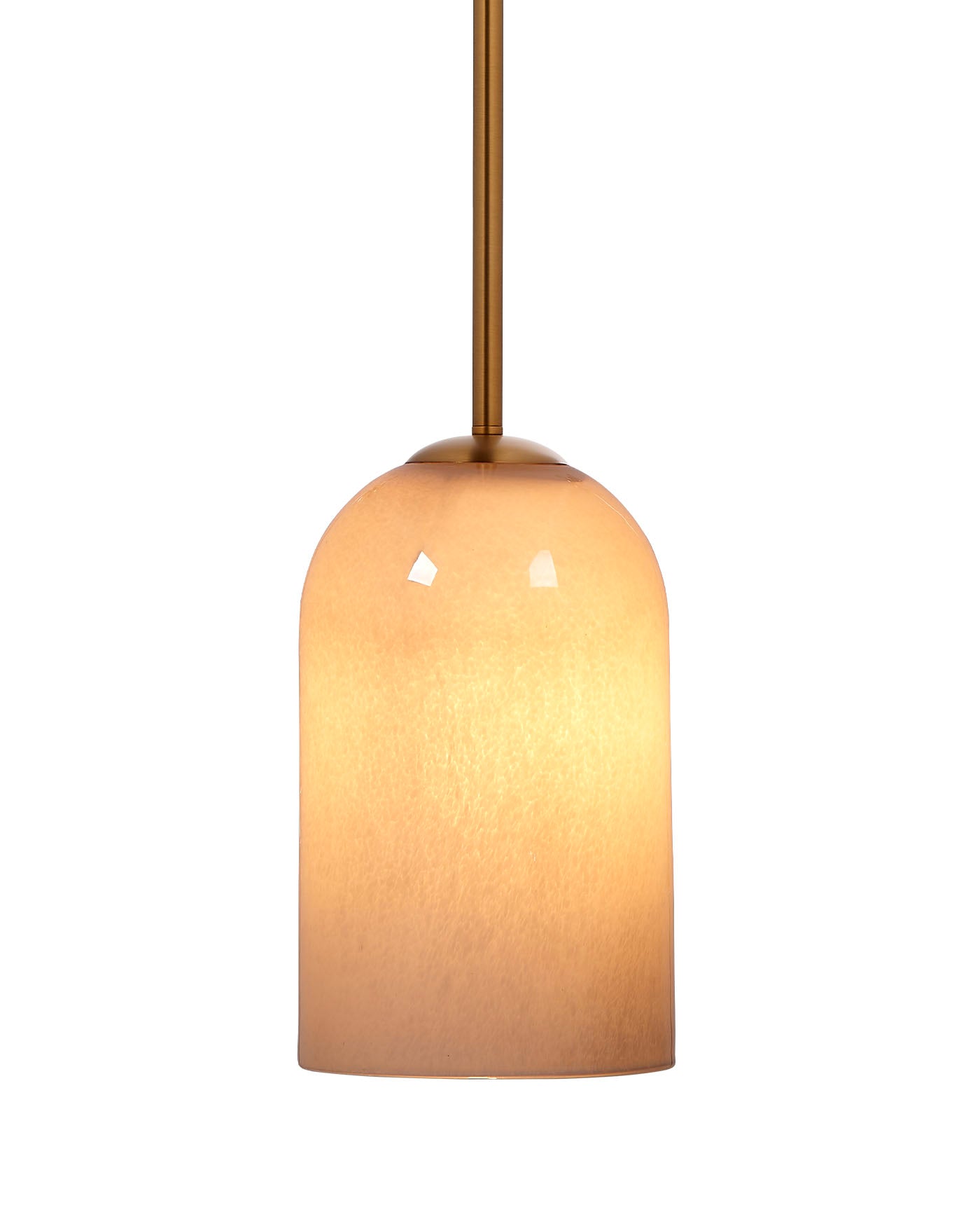 Holt Pendant Light Fixture in Taupe - Modern Ceiling Light for Living Room, Bedroom, and Dining Area