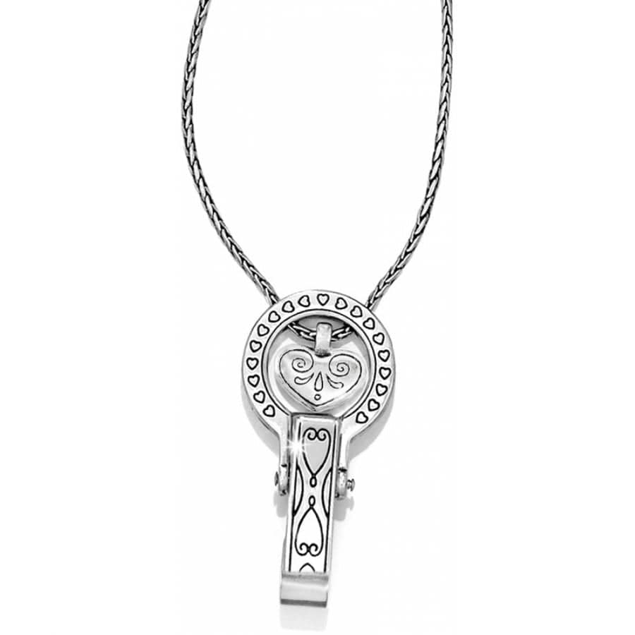 Brighton Badge Clip Necklace - Stylish & Adjustable for Nurses, Teachers & ID Holders - Perfect for Work, Conferences & Everyday Wear