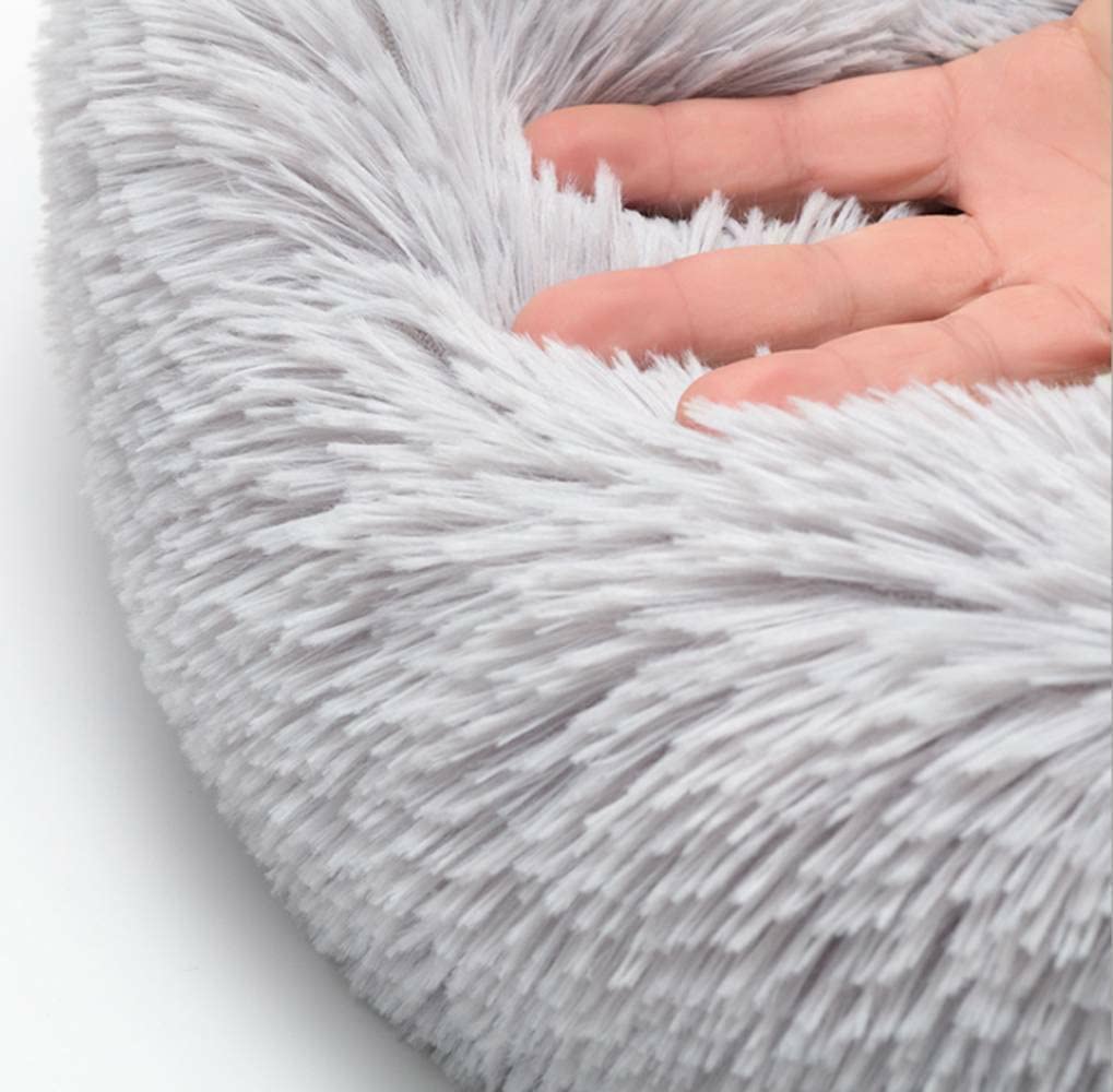 Washable Small Cat Bed for Indoor Cats & Puppy Bed - 16 Inch Cozy Pet Bed for Kittens & Small Dogs Under 5lbs | Perfect for Home, Office & Travel Use