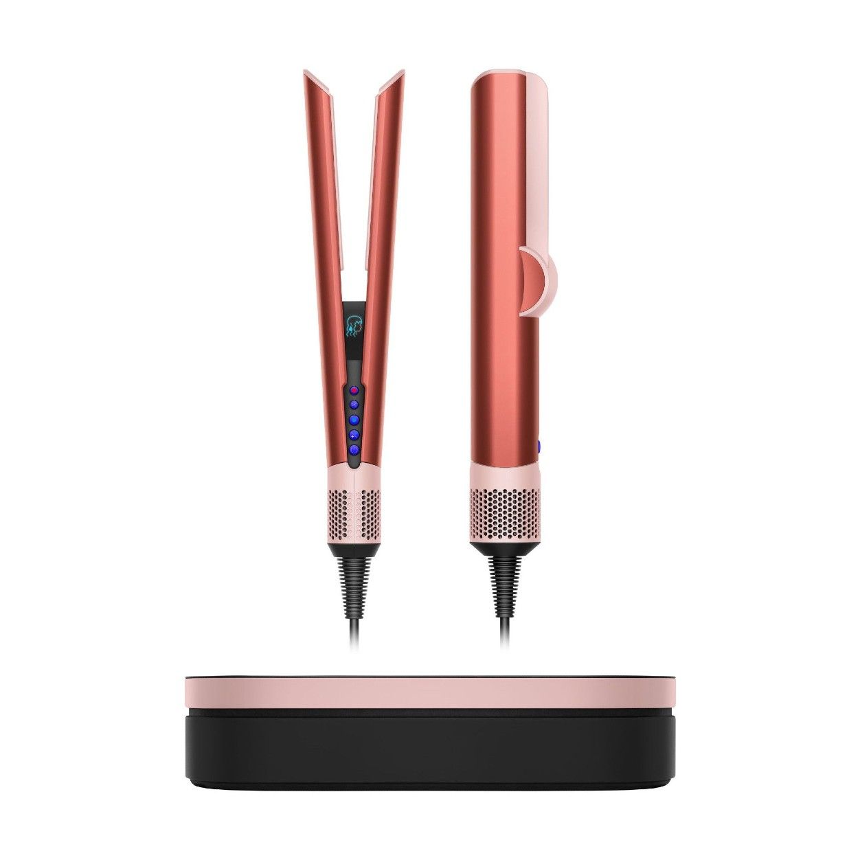 Professional Airstrait Hair Straightener - Ionic Ceramic Flat Iron for Frizz-Free Smoothing - Perfect for Home & Salon Styling