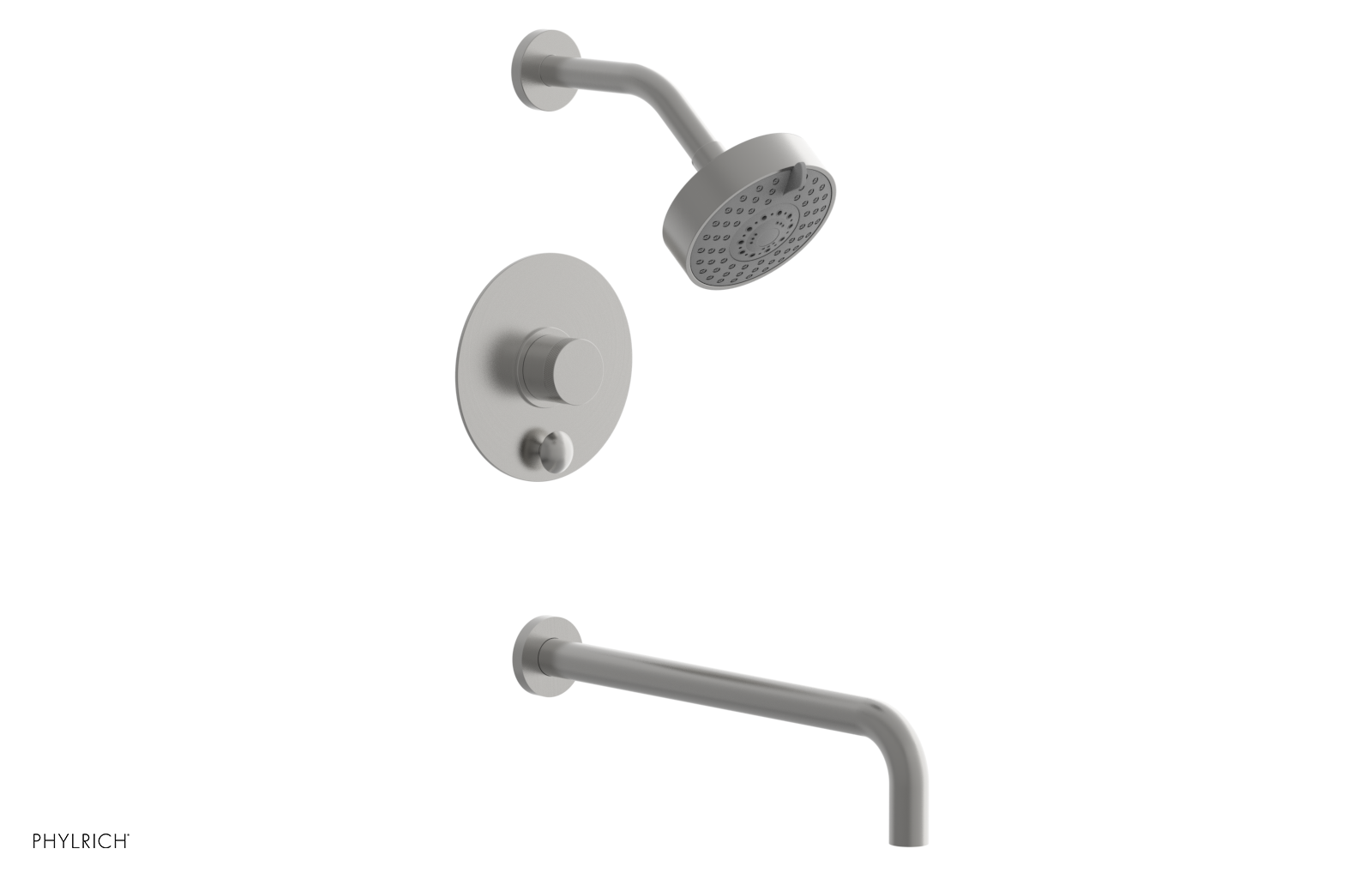 BASIC II 14 Pressure Balance Tub and Shower Faucet Set - 230 26 14 - Perfect for Bathroom Renovation and Modern Home Upgrades