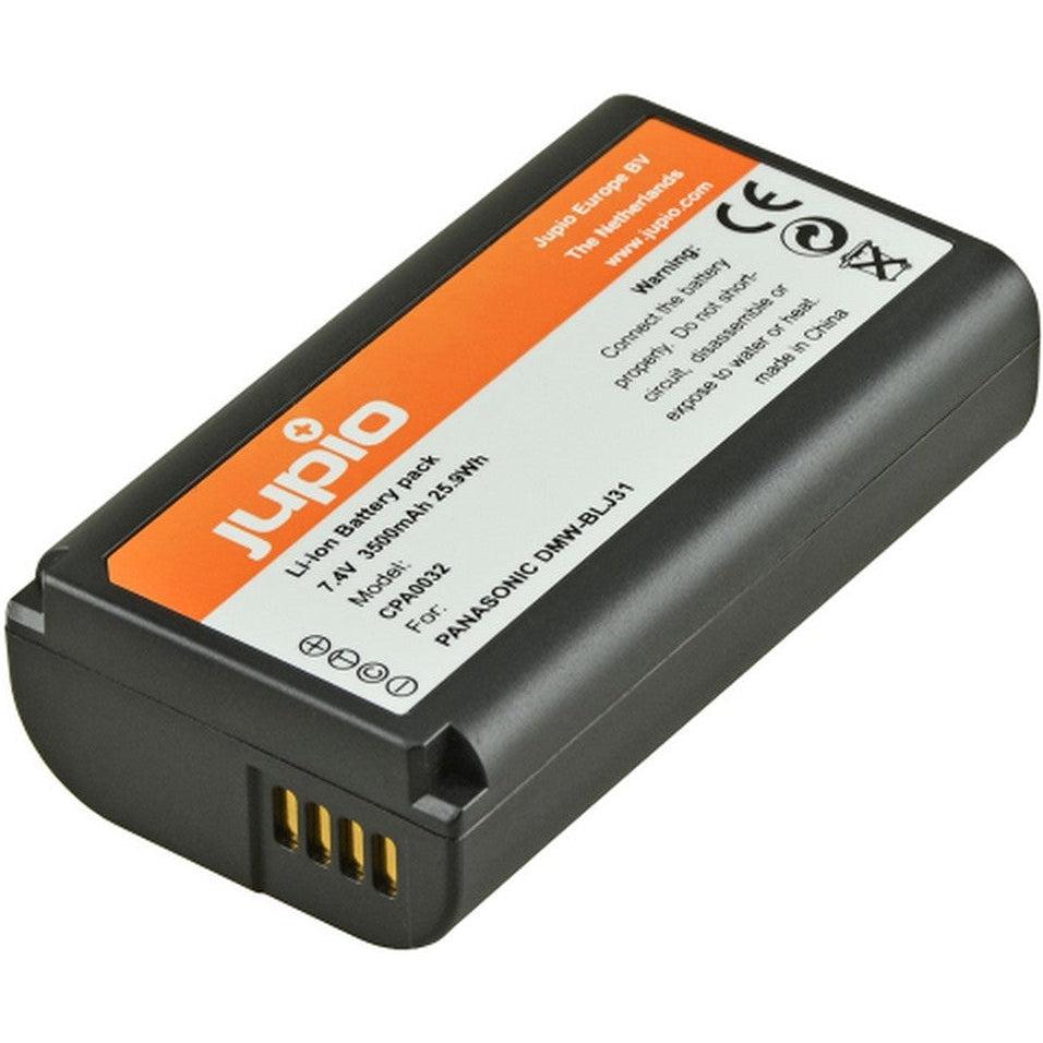 Original Jupio Replacement Battery for Panasonic DMW-BLJ13E 7.4V 3500mAh - Compatible with Lumix Cameras - Perfect for Travel, Photography & Vlogging