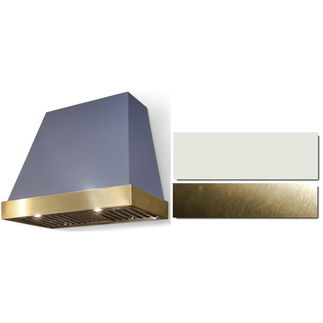 AGA 48 Inch Wall Mount Range Hood - AH4830EUCWHTAB | Professional Kitchen Ventilation System | Ideal for Home Chefs & Modern Kitchens