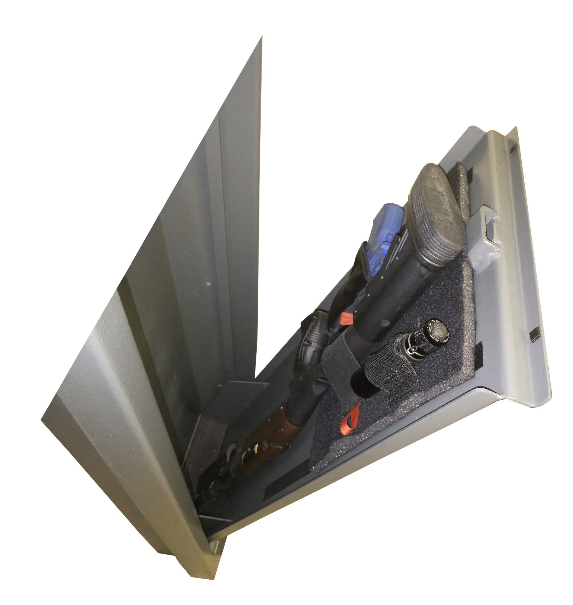 Hayman MM 4814 Minuteman Quick Access Biometric Gun Safe for Pistols - Secure Handgun Storage for Home, Office & Vehicle Use