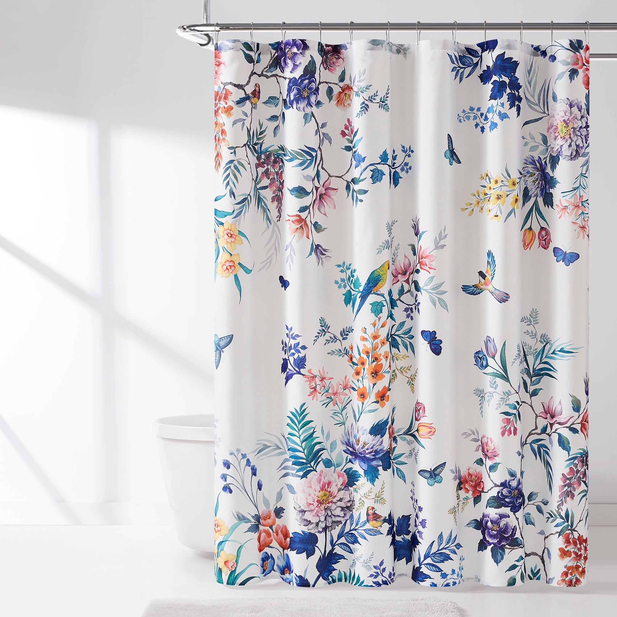 Fantasia Waterproof Shower Curtain - Elegant Bathroom Decor for Home & Hotel Use | Perfect for Modern & Vintage Bathrooms