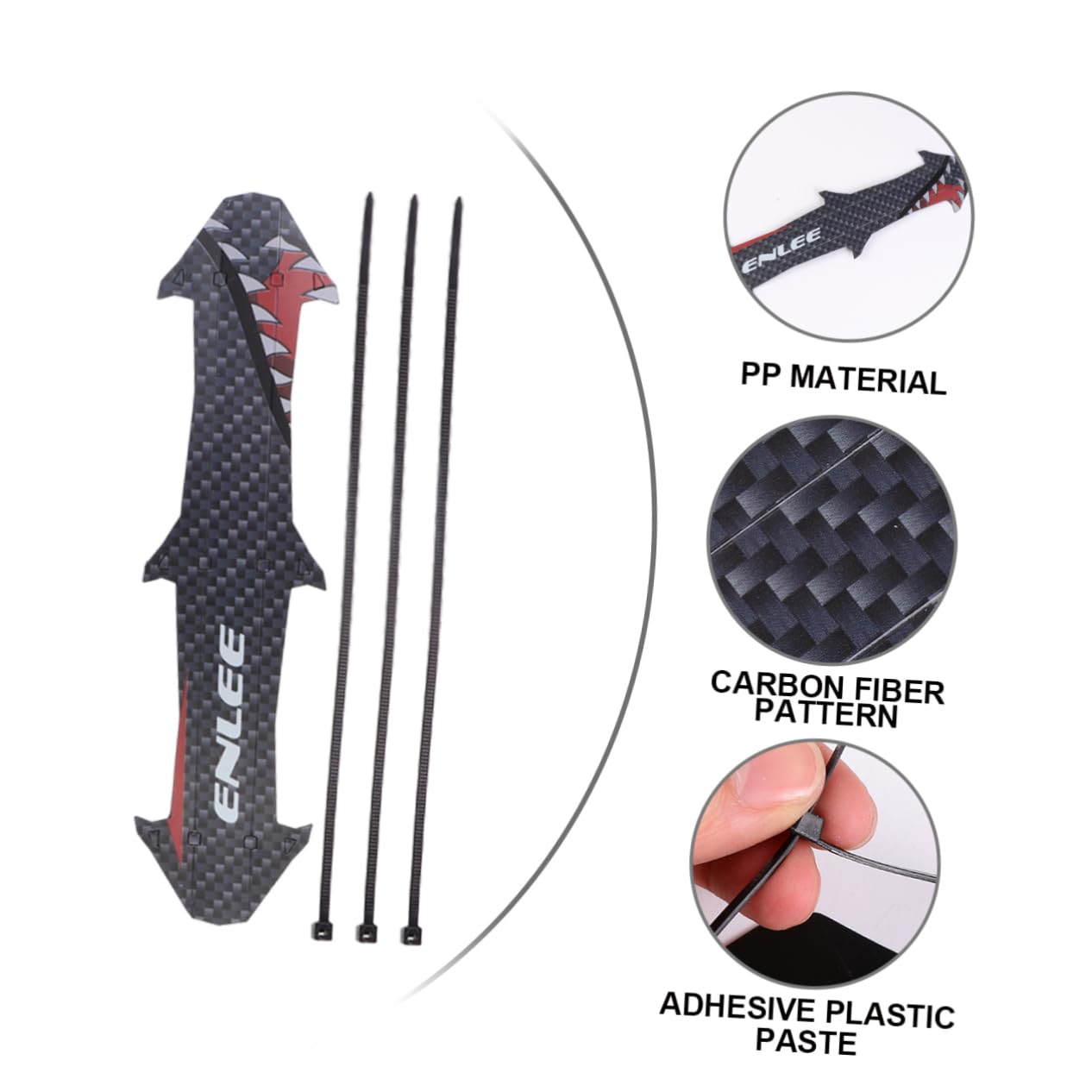 2 Sets Bike Chainstay Protector Stickers - Durable Mountain Bike Frame Guard Stickers, Chain Guard Accessories for MTB, Road Bikes - Prevent Scratches & Damage During Off-Road Riding & Commuting