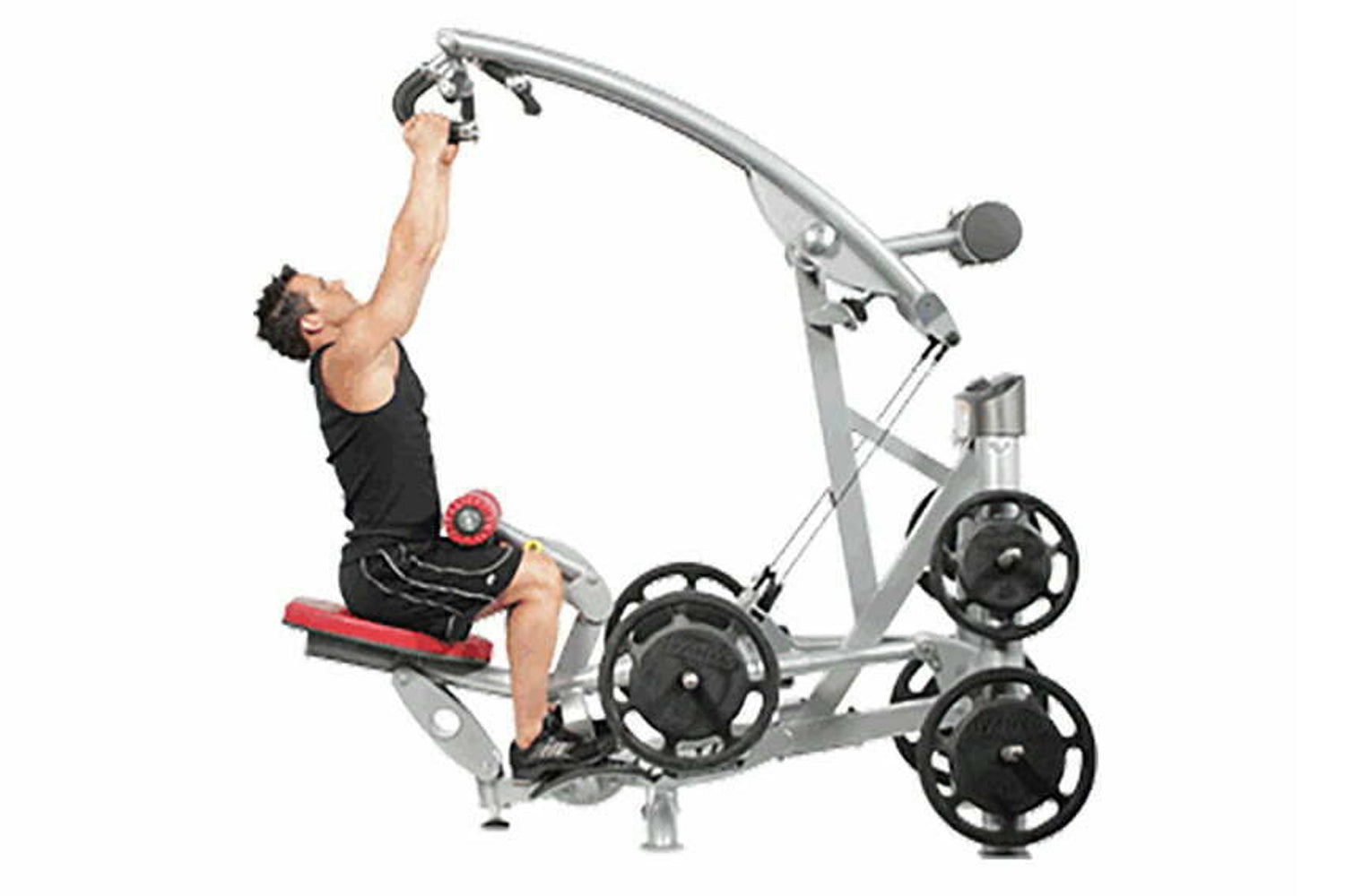 Hoist ROC IT Lat Pulldown Machine (RPL 5201) - Professional Gym Equipment for Back Workouts & Strength Training