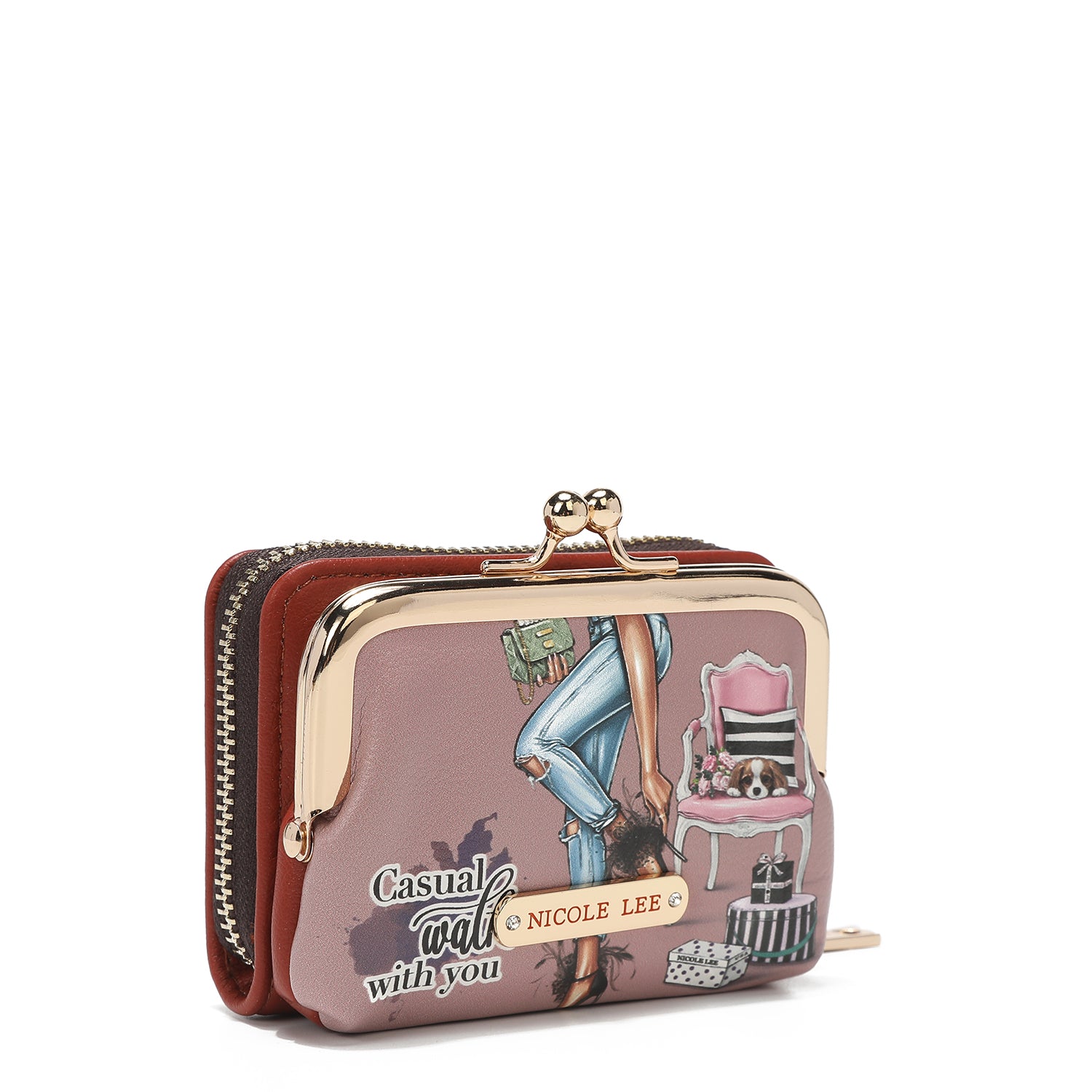 MANUELA Mini Wallet for Women - Slim RFID Blocking Credit Card Holder - Perfect for Travel, Shopping & Everyday Use