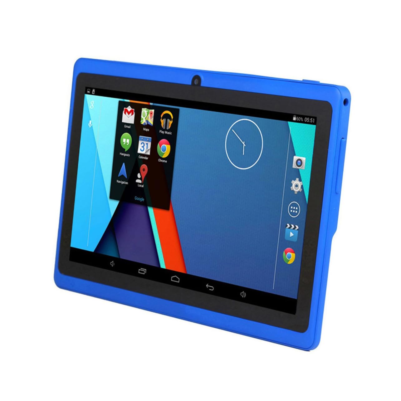 OSALADI 3-Piece Kids Tablet Set - 7 Inch Quad-Core Blue Children's Learning Tablet with Educational Games | Perfect for Home Learning, Travel Entertainment & Early Childhood Development