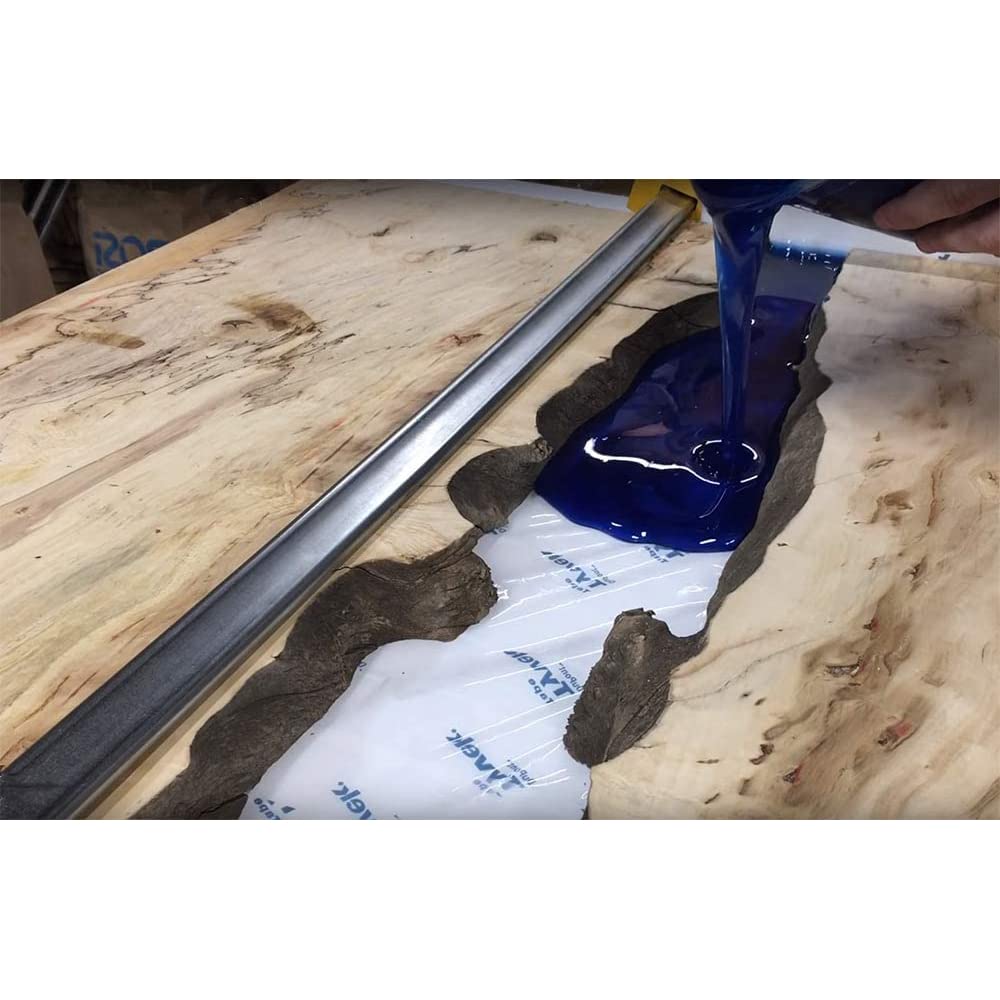 TotalBoat DIY Epoxy River Table Kit (1 Gallon) – Premium Resin, Tools & Pigments Included – Perfect for Crafting Epoxy River Bar Tops, Coffee Tables, Dining Tables & Live Edge Furniture – Ideal for Home Decor, Office & DIY Woodworking Projects