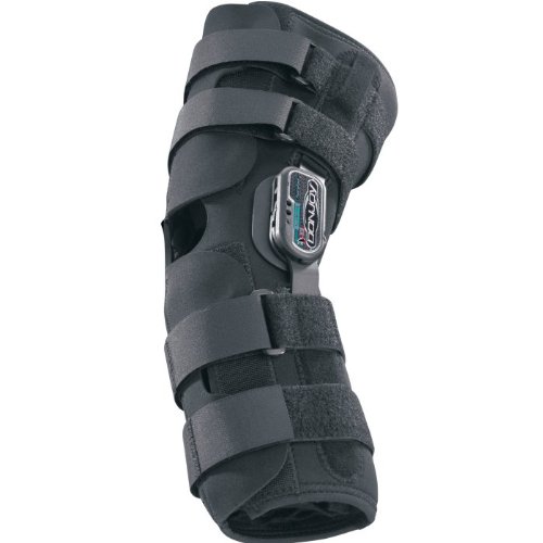 DonJoy Playmaker Drytex Knee Brace - Small, Wraparound, Closed Back Support for Active Lifestyles - Running, Basketball, Soccer & Workout Protection