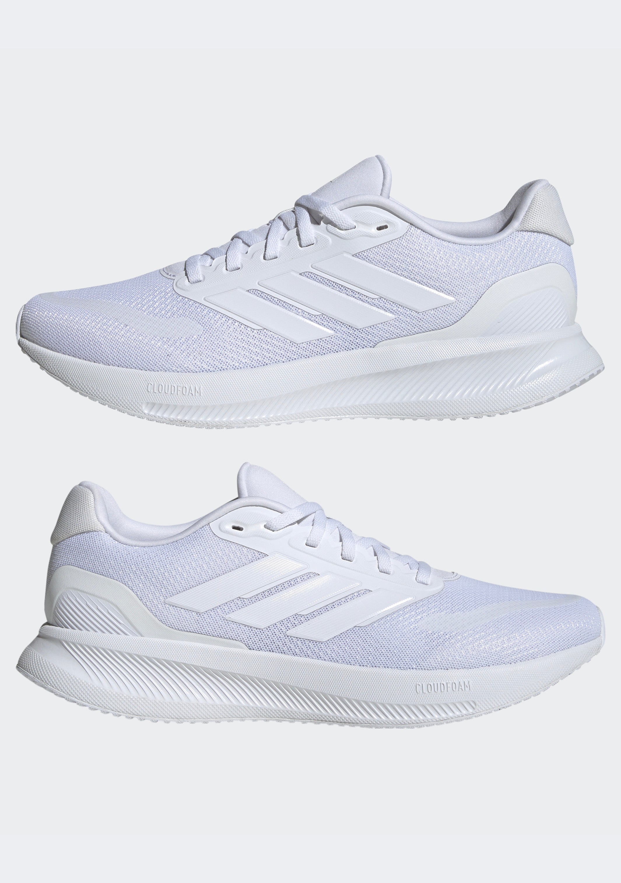 Adidas Men's Runfalcon 5 Running Shoes - Lightweight Cushioned Sneakers for Jogging, Gym & Everyday Wear | Breathable Mesh Comfort for Men's Athletic Training & Casual Outfits