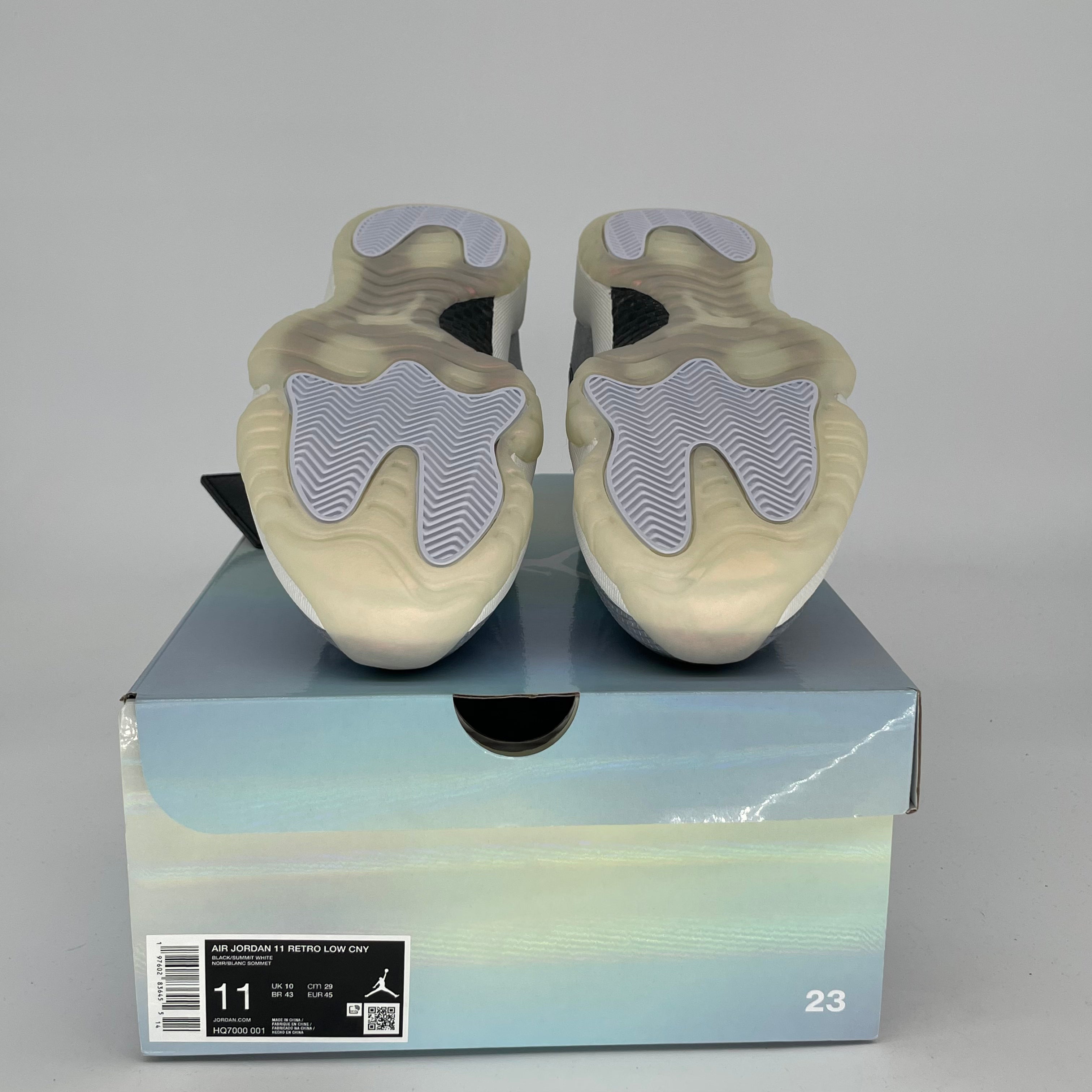 AIR JORDAN 11 LOW YEAR OF THE SNAKE Sneakers - Men's Size 11/Women's 12.5 - HQ7000-001 - Limited Edition Basketball Shoes for Sports & Streetwear Fashion