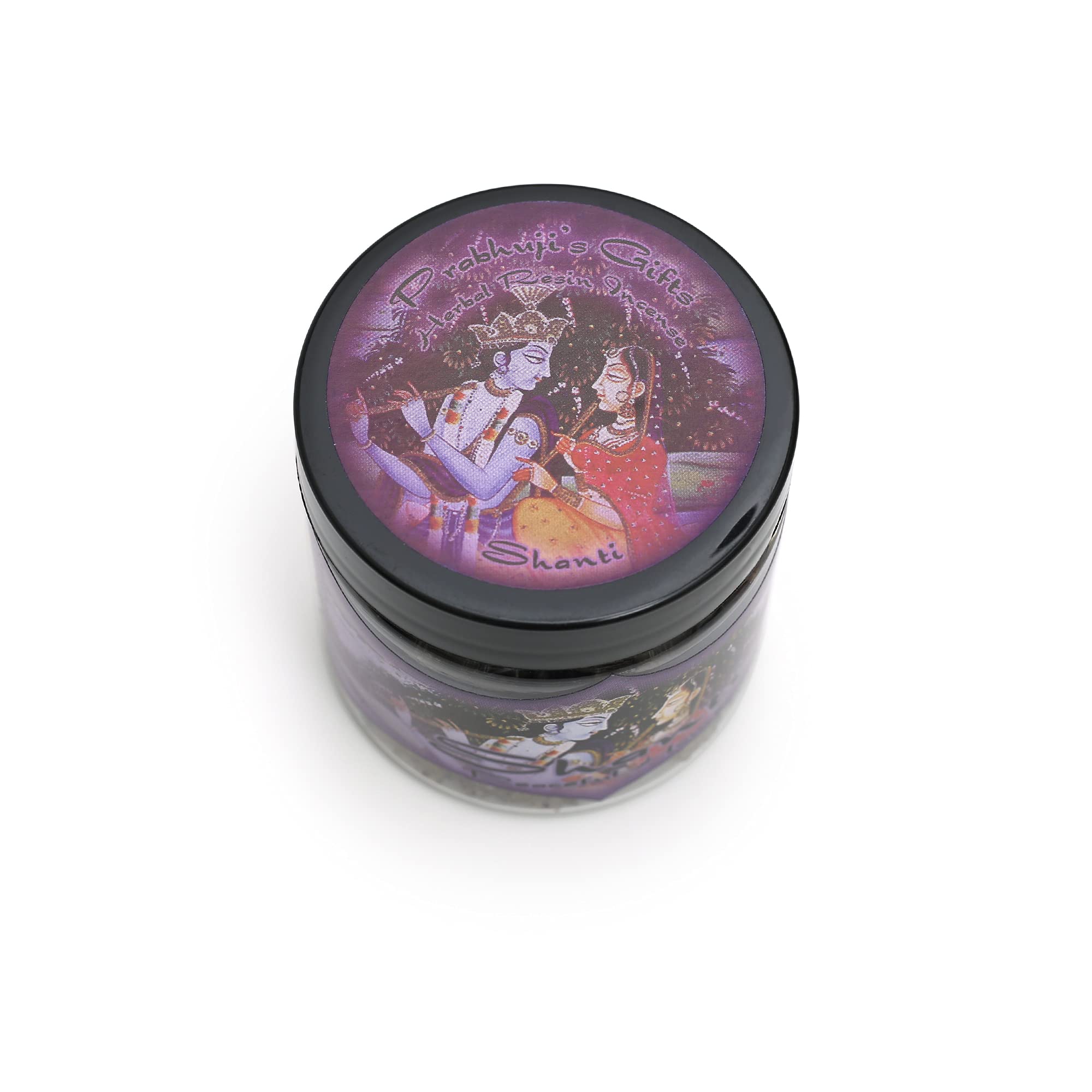 Shanti - Peaceful Home Scented Resin Incense by Prabhuji's Gifts - Premium Aromatherapy for Meditation, Yoga & Relaxation at Home