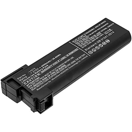 Synergy Digital 7.2V 4000mAh Li-ion Replacement Battery for 14570 Vacuum Cleaners - Long Lasting Power for Cordless Vacuums, Ideal for Home Cleaning & Pet Hair Removal