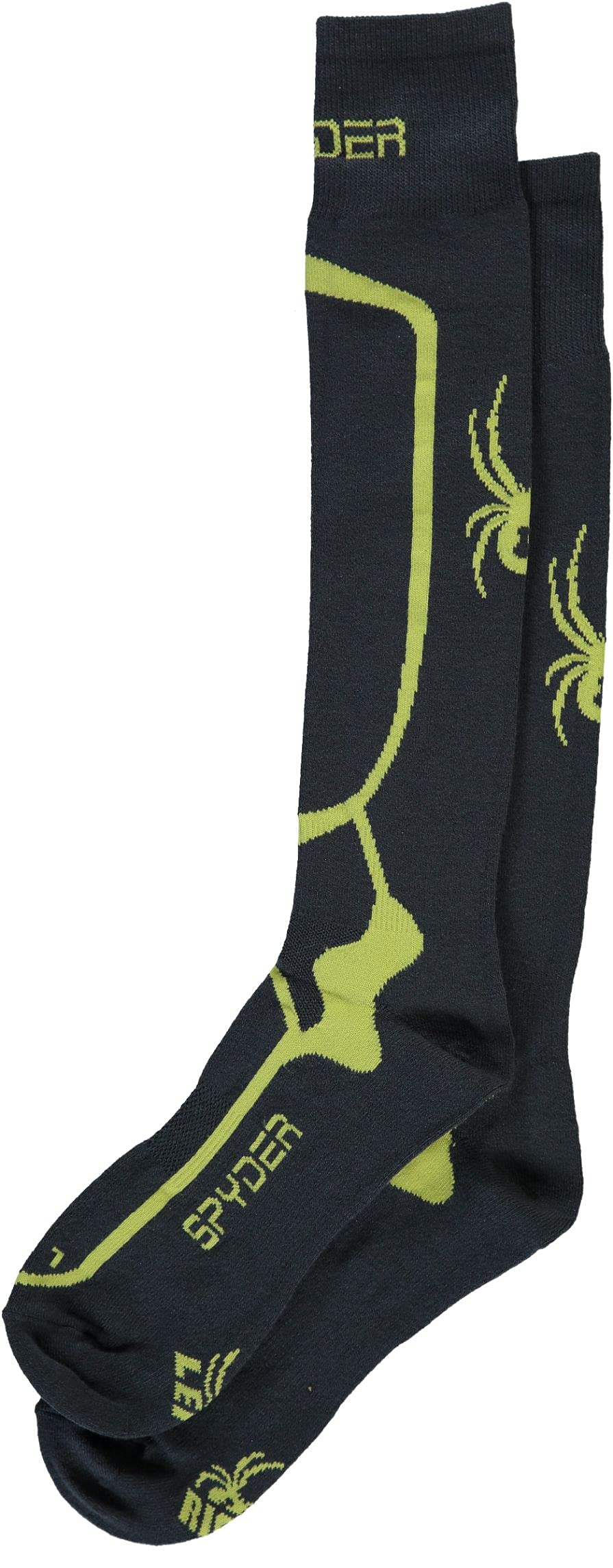 Spyder Men's Pro Liner Socks - Moisture-Wicking Performance Hiking & Ski Socks for Outdoor Sports & Cold Weather Activities