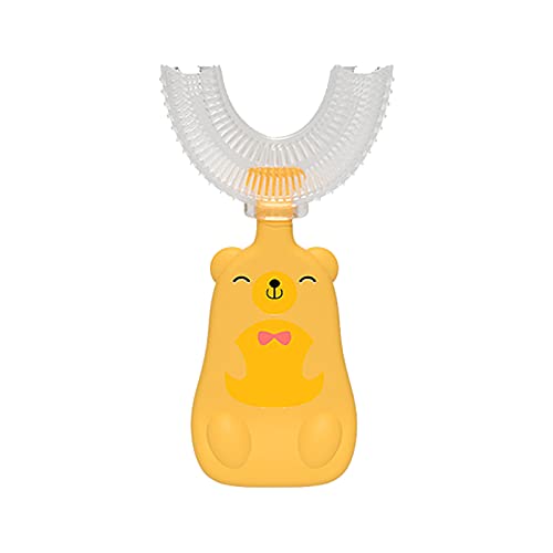 360° U-Shaped Kids Toothbrush for Ages 2-12 | Soft Bristles Training Toothbrush for Toddlers & Children | Perfect for Early Dental Care & Brushing Practice at Home or School