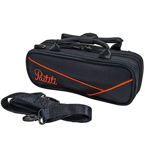 Paititi Lightweight Piccolo Case - Strong & Durable Carrying Case with Adjustable Straps - Perfect for Music Students, Band Performances & Travel Protection