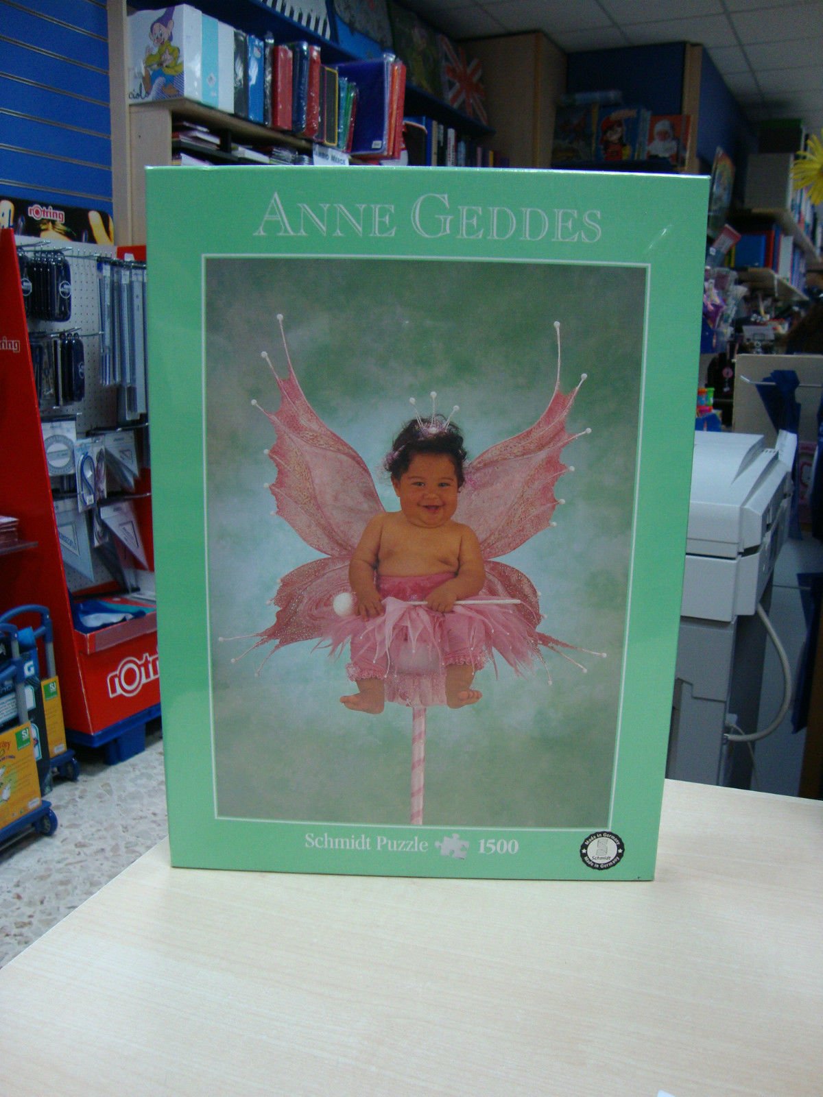 Schmidt Games - Anne Geddes Little Fairy 1500 Piece Jigsaw Puzzle for Adults | Premium Quality Puzzle for Family Game Night & Relaxation