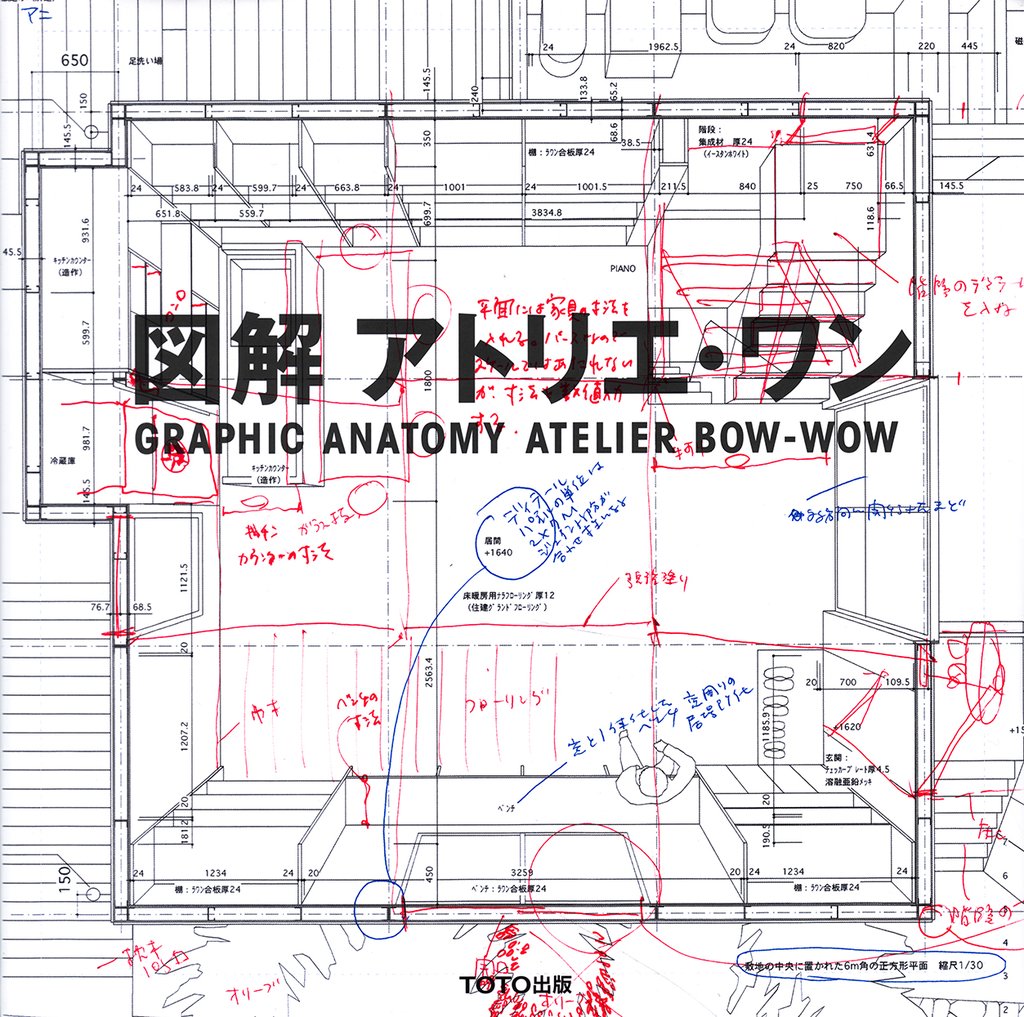 Graphic Anatomy: Atelier Bow Wow - Architectural Design Book for Students & Professionals | Perfect for Studio Work, Research & Creative Inspiration