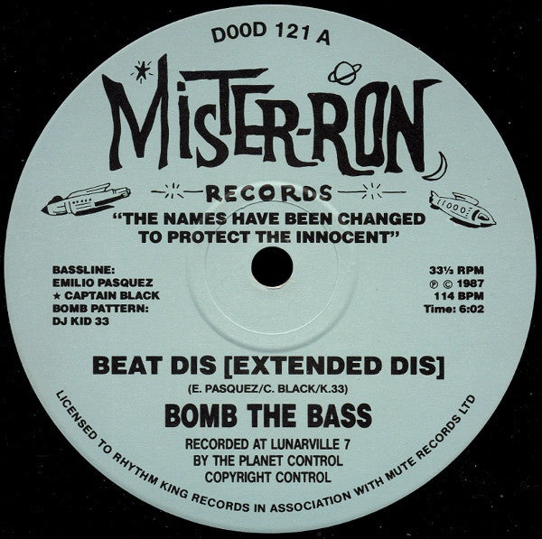 Bomb The Bass - Beat Dis 12