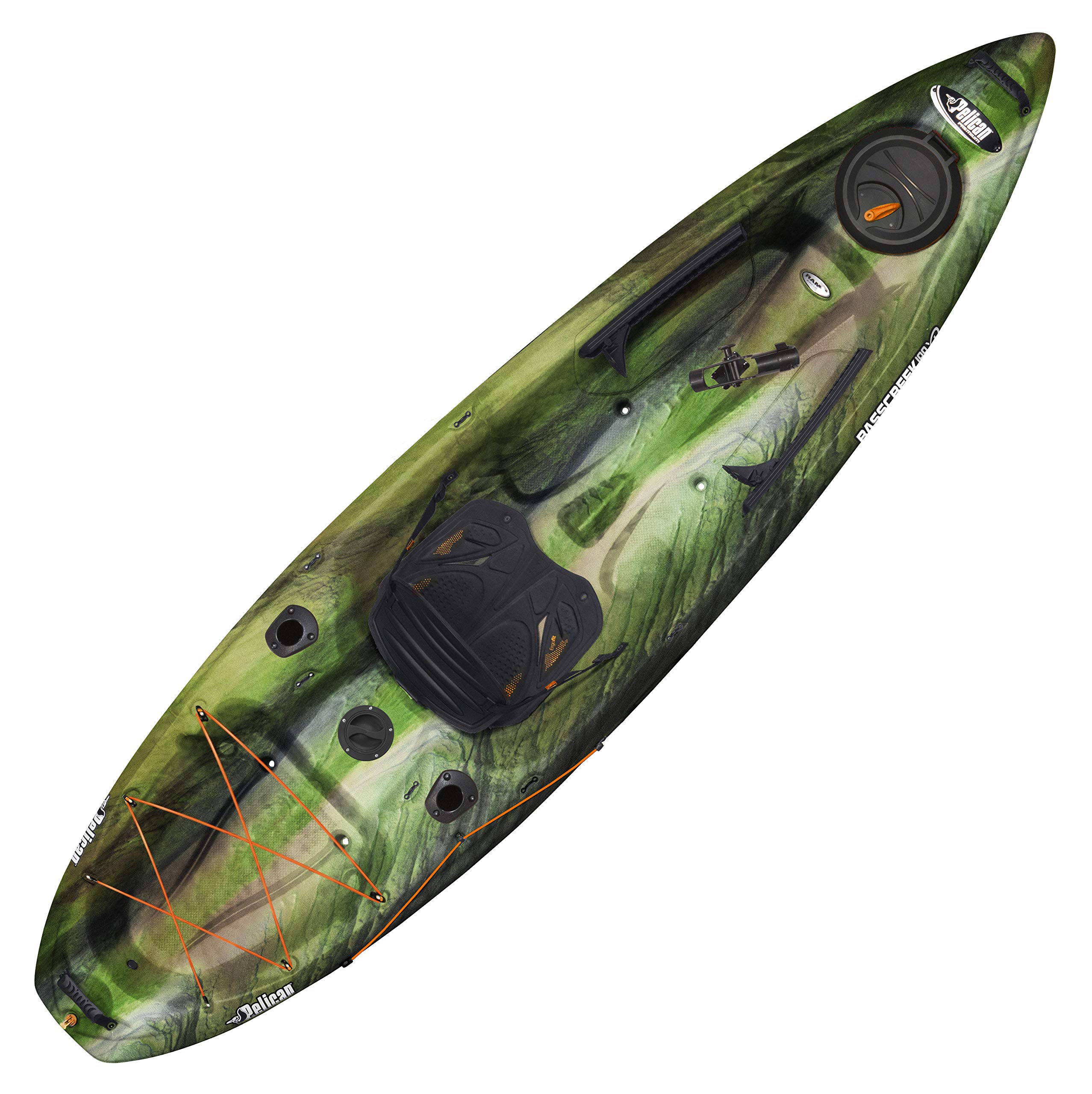 Pelican Sit-on-Top Fishing Kayak - 10ft Lightweight One-Person Kayak for Lakes & Rivers | Perfect for Anglers & Outdoor Adventures