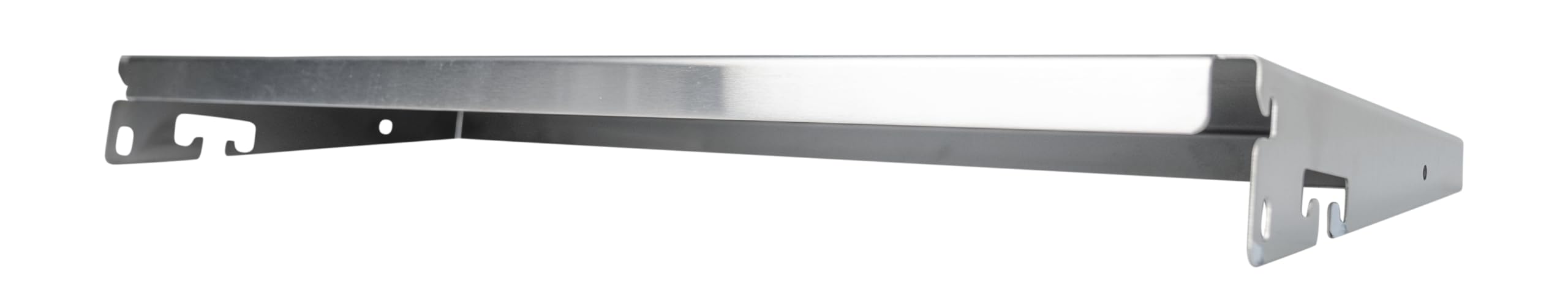 GRILLA Front Shelf for Silverbac Pellet Grill Alpha (WiFi) - Heavy Duty Stainless Steel Accessory for Outdoor Grilling, BBQ, Smoking & Camping Cooking