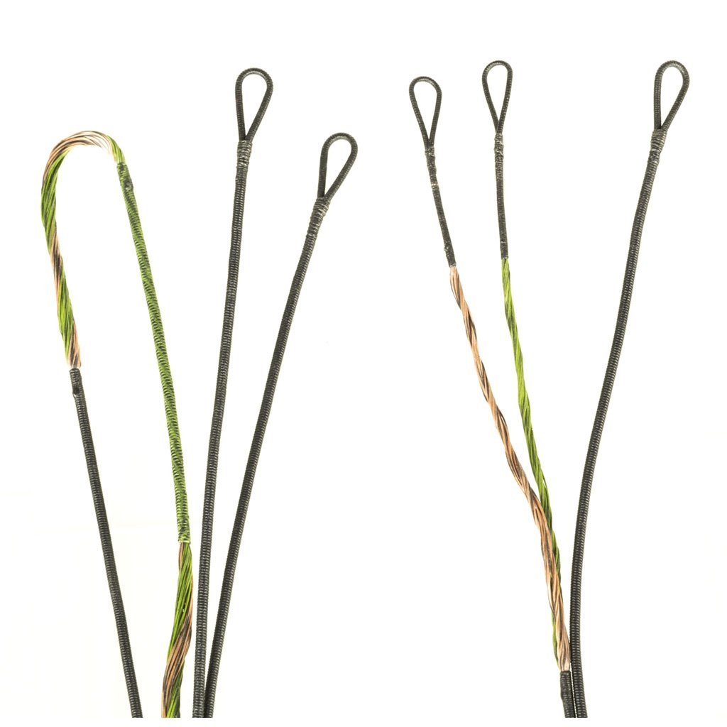 Mathews FSP 24st Reezen Compound Bow String Kits - Green/Bronze Color | Premium Replacement Strings for Archery & Hunting Accessories