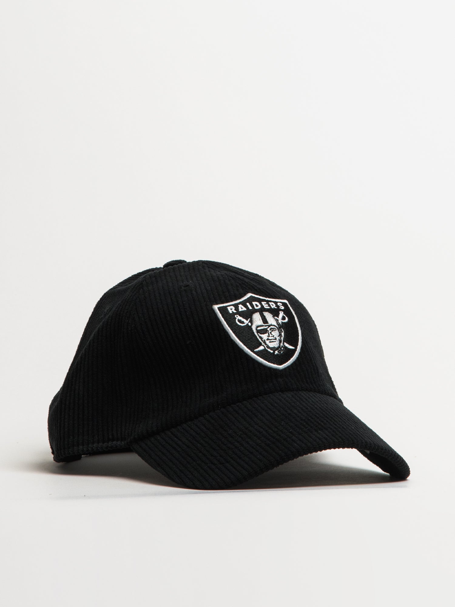 47 Las Vegas Raiders Thick Cord Cap - NFL Team Logo Adjustable Snapback Hat for Men & Women - Perfect for Football Games, Tailgating & Fan Gear Collection