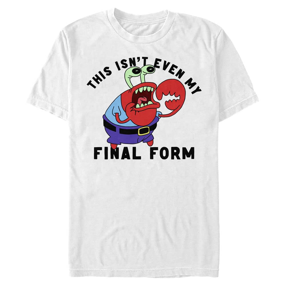 Nickelodeon SpongeBob SquarePants Mr. Krabs Meme Men's Big & Tall T-Shirt - Funny Short Sleeve Graphic Tee for Casual Wear & Fan Gifts