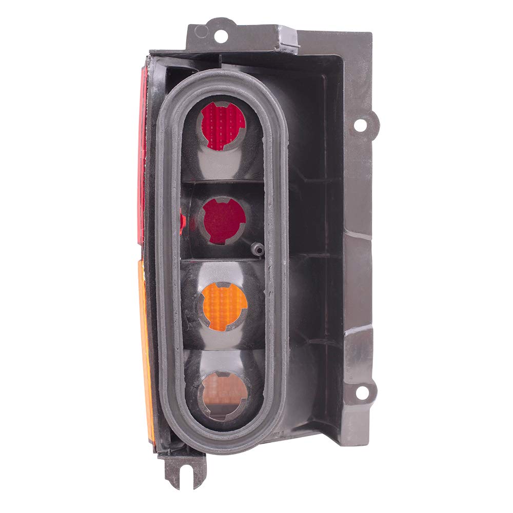 Brock Replacement Tail Light Set for 1984-1996 Jeep Cherokee - Driver & Passenger Side (4720501 & 4720500) - Perfect for Restoration, Off-Roading & Classic Car Maintenance
