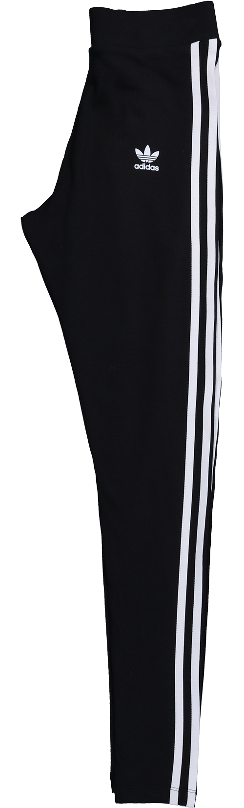 Adidas 3 Stripe Tight Black - Women's Yoga Pants for Running, Workout & Gym - High Waisted Leggings with Moisture Wicking Fabric