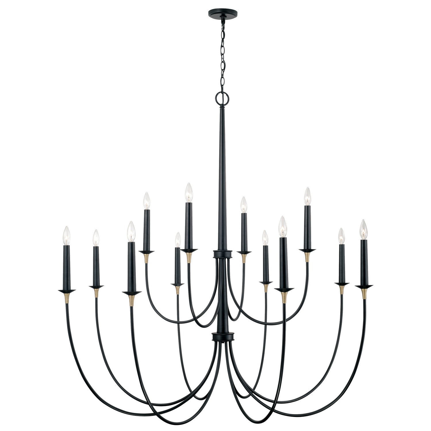 Capital Lighting 12-Light Chandelier - Elegant Crystal Ceiling Fixture for Dining Room, Living Room & Bedroom Lighting