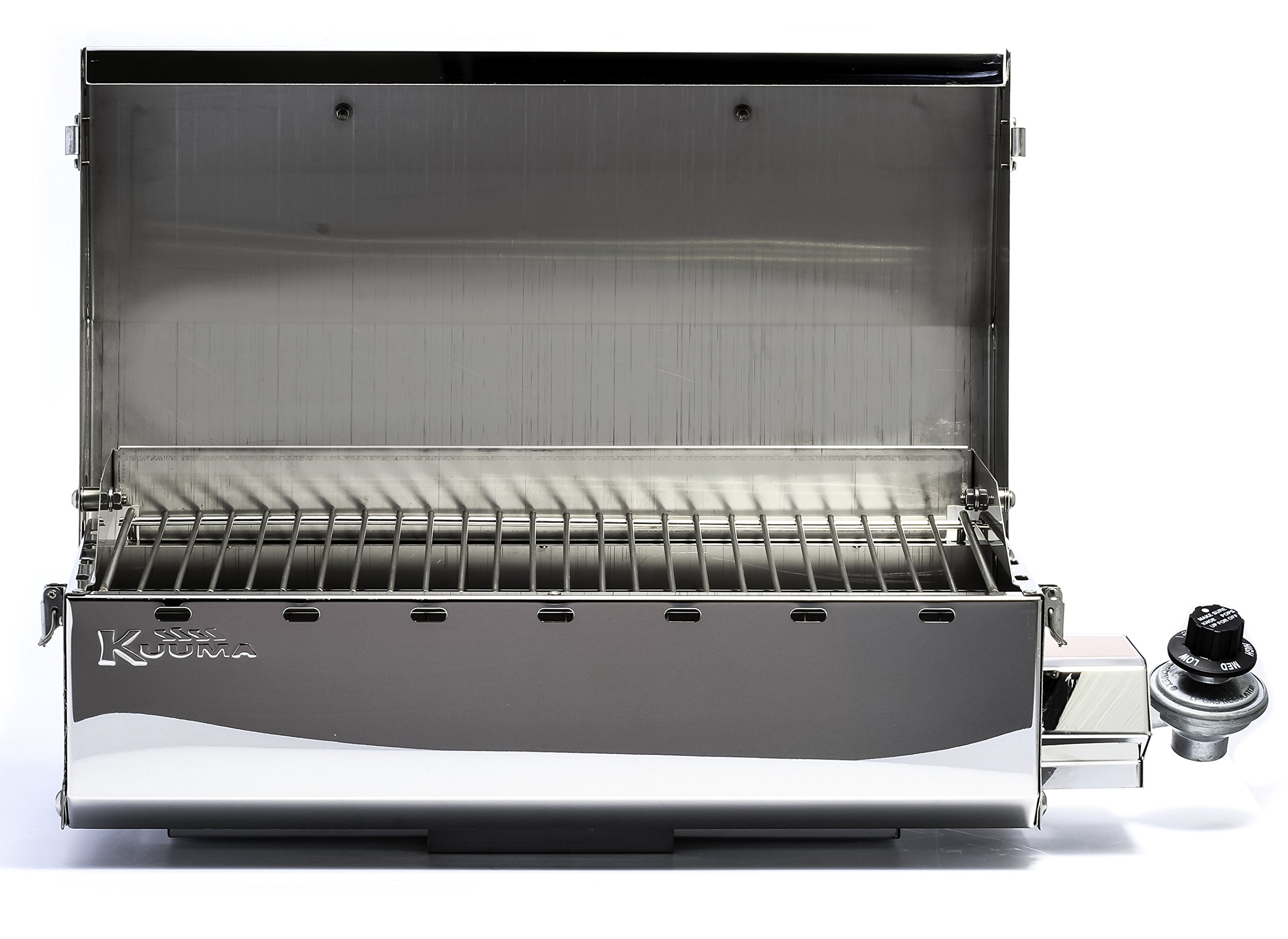 Camco 58130 Stow N' Go 160 Portable Gas Grill for Camping, Tailgating & Outdoor Cooking - Compact & Lightweight Design