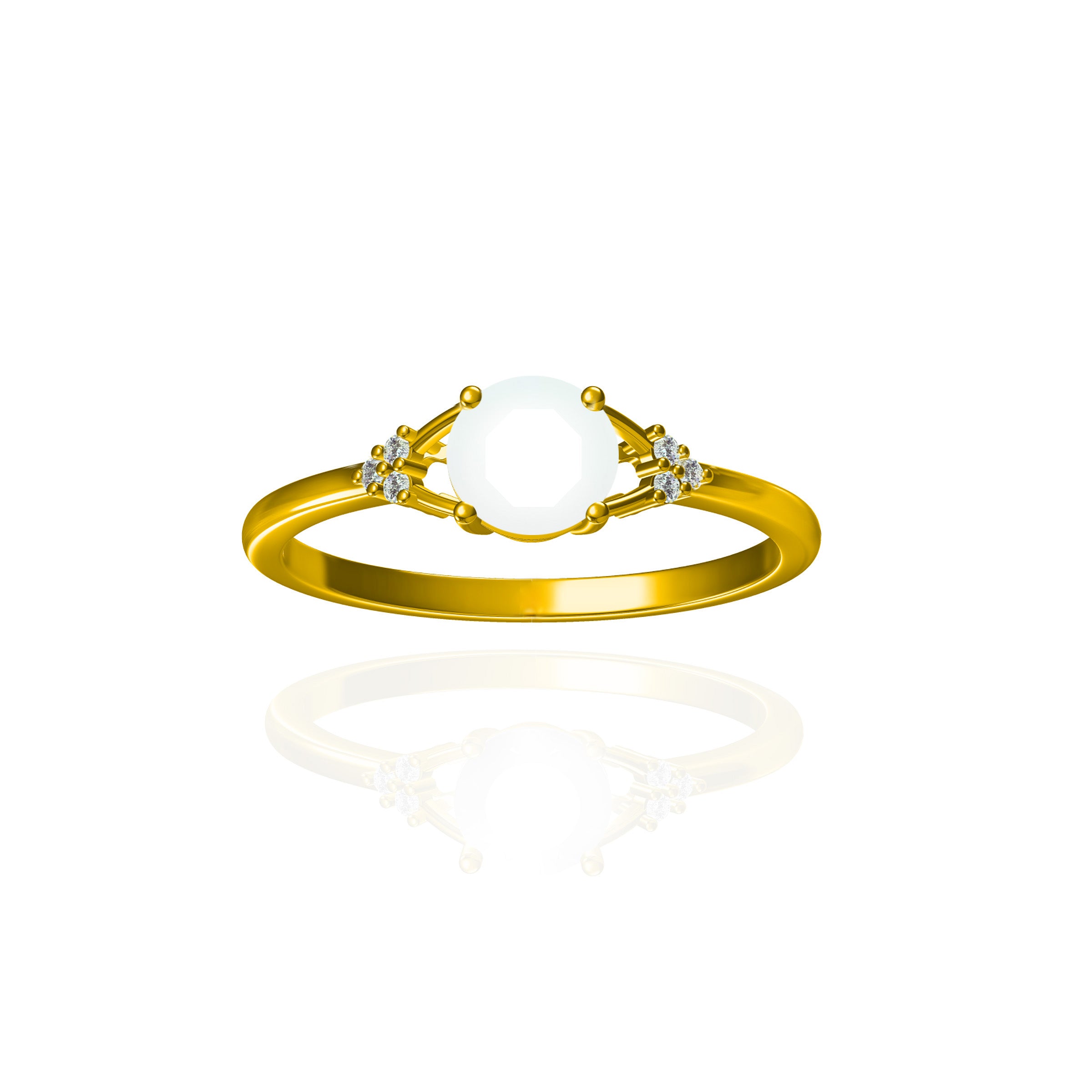 Elysian Glow Breast Milk Jewelry - Custom Keepsake Ring for Nursing Moms | Memorial Jewelry for Breastfeeding Mothers | Perfect Gift for New Moms & Baby Showers