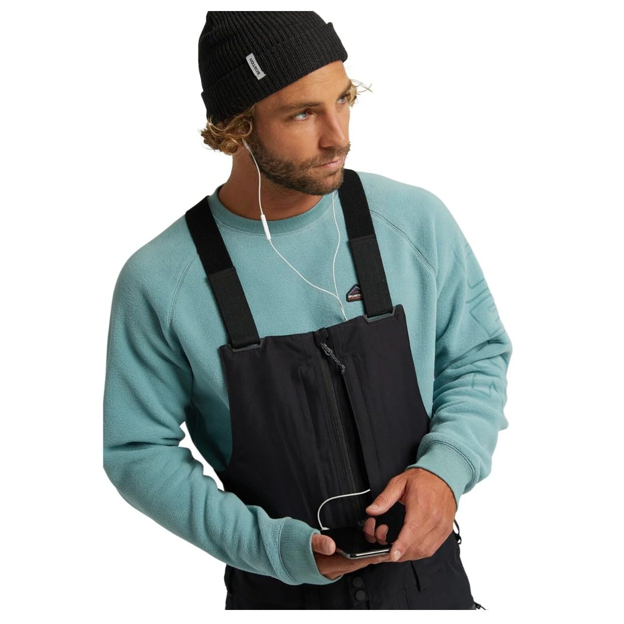 Burton Men's Reserve GORE-TEX 2L Bib Snow Pants - Waterproof & Breathable Ski Bib Overalls for Men - Perfect for Skiing, Snowboarding & Winter Outdoor Activities
