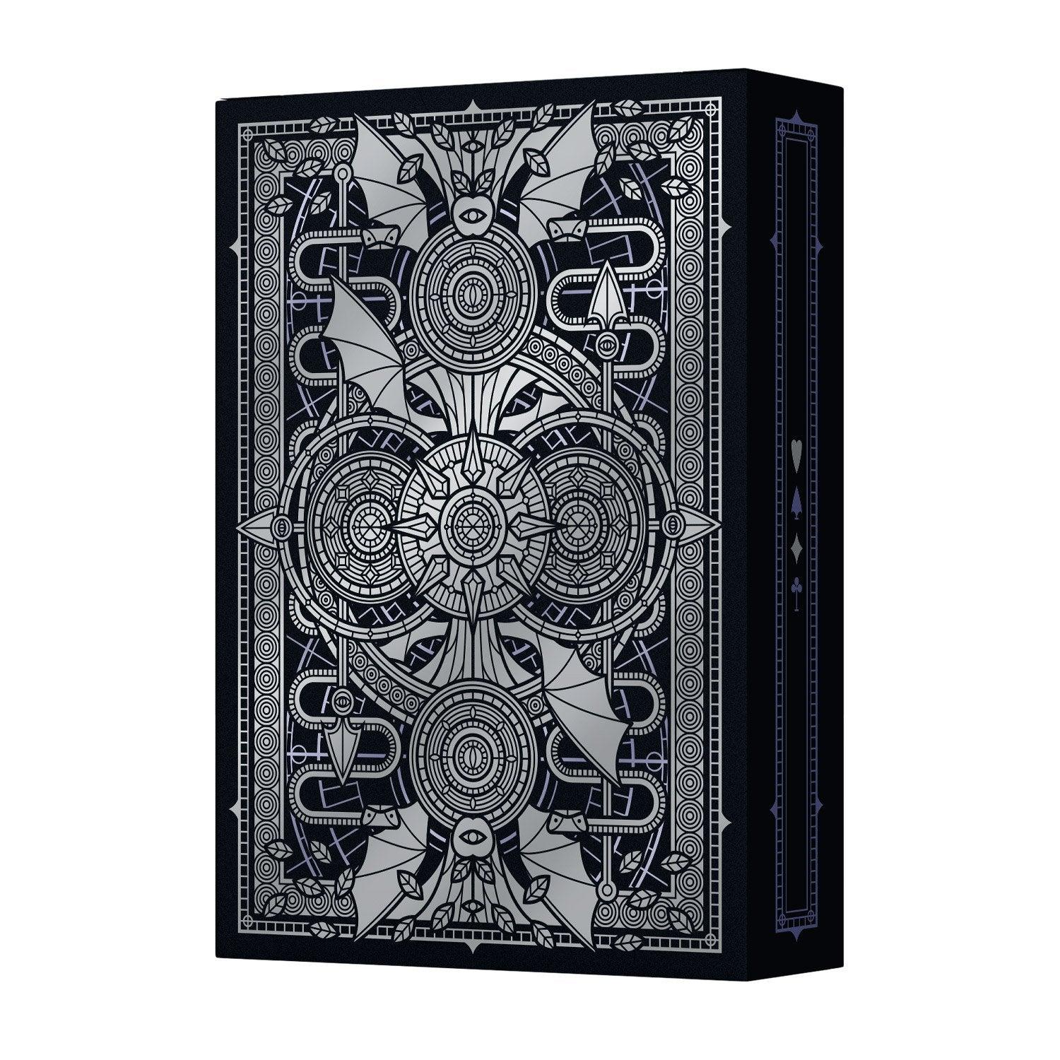 Premium SINS Black Anima Playing Cards - Elegant Gothic Design for Poker, Magic Tricks & Collectors | Perfect for Game Nights, Cardistry & Gifts