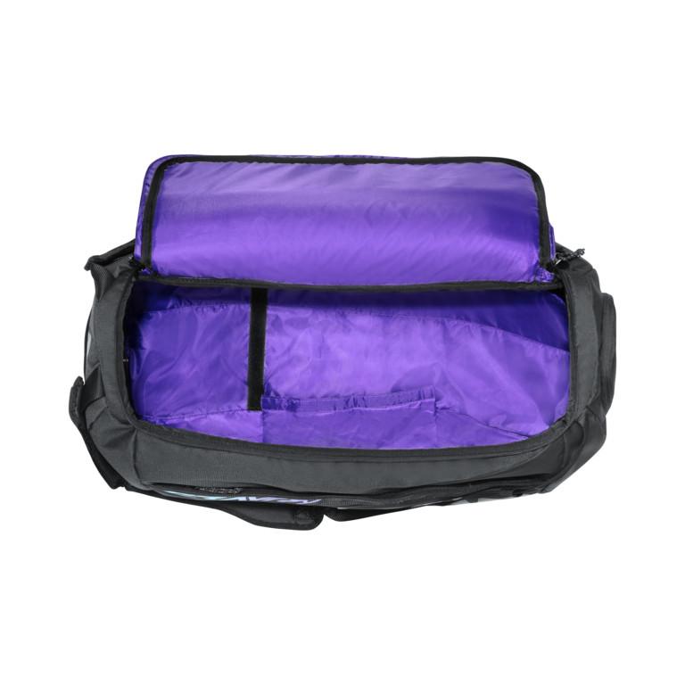 Head Gravity Duffel 6 Pack Tennis Racquet Bag (Black/Purple) - Premium Tennis Gear for Players & Coaches - Perfect for Tournaments, Practice & Travel