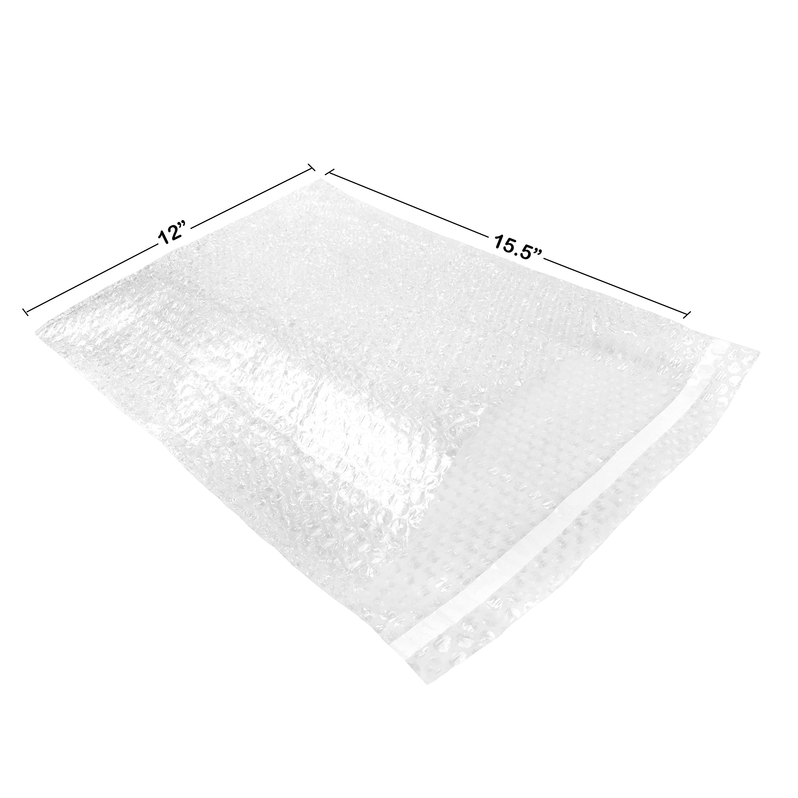 Bubble Mailers 7x12x15.5 Inches - 50 Pack Poly Bubble Cushioned Shipping Envelopes for Ecommerce, Moving & Packaging Supplies | Perfect for Amazon FBA, eBay, Etsy Sellers & Small Business Shipping
