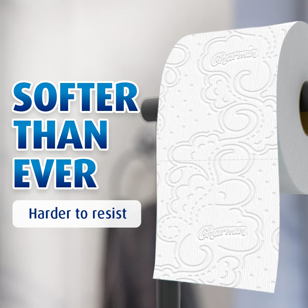 Charmin Ultra Soft Toilet Paper - 6 Super Mega Rolls (Equivalent to 36 Regular Rolls) | 6-Pack | Premium Bathroom Tissue for Gentle Clean | Perfect for Home, Office & RV Use